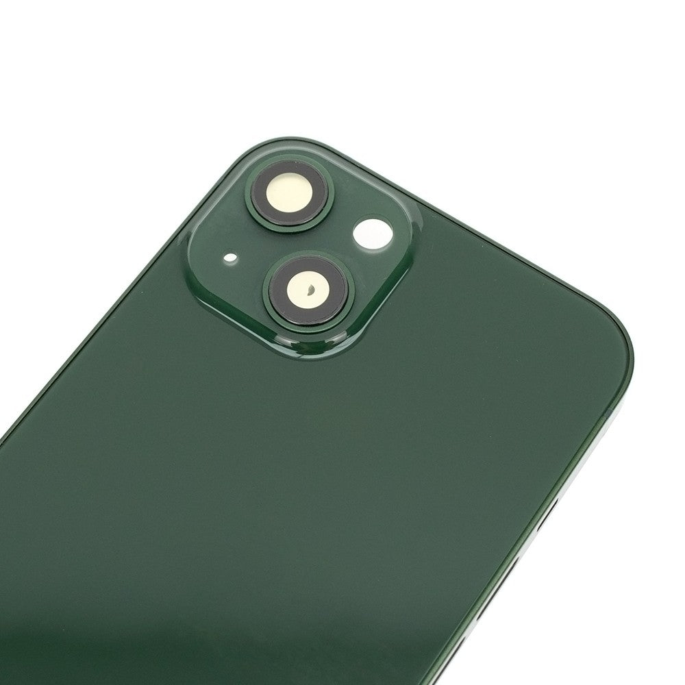 Rear Housing for iPhone 13 (NO LOGO)-Green Rear Housing for iPhone 13 (NO LOGO)-Green